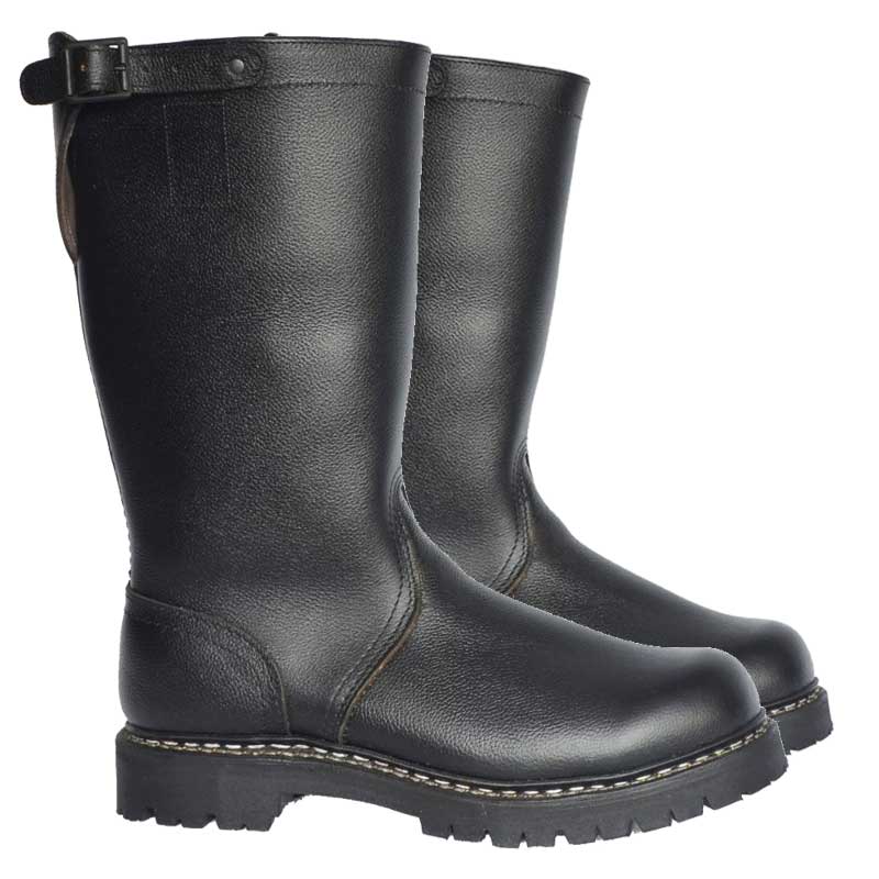 Zwiegenähte Lederschaftstiefel