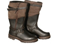 Zwiegenähter Jagdstiefel Winter Fliegerpelzstiefel