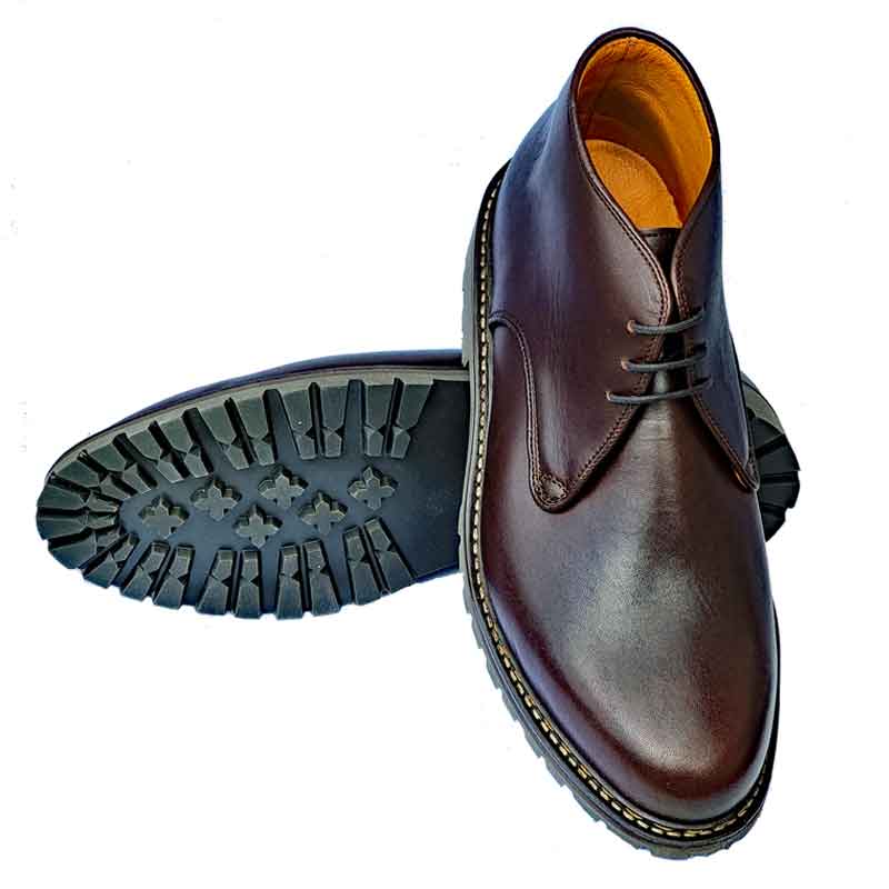 signatur-dunkelbraun-sohle Filzschaftstiefel Allgäu für den Ansitz
