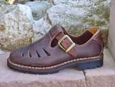 perfekter sitz der haferlsandale