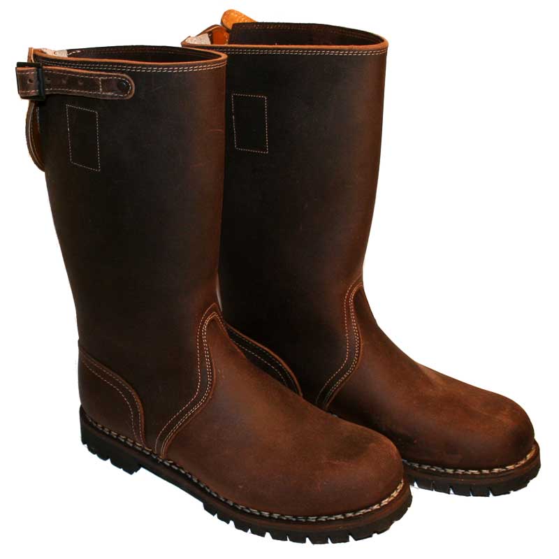 zwiegenähte Lederschaftstiefel Juchtenleder 