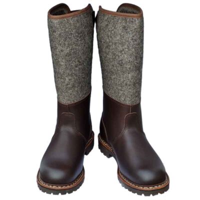 hochwald-stehend-paar Filzschaftstiefel zwiegenäht