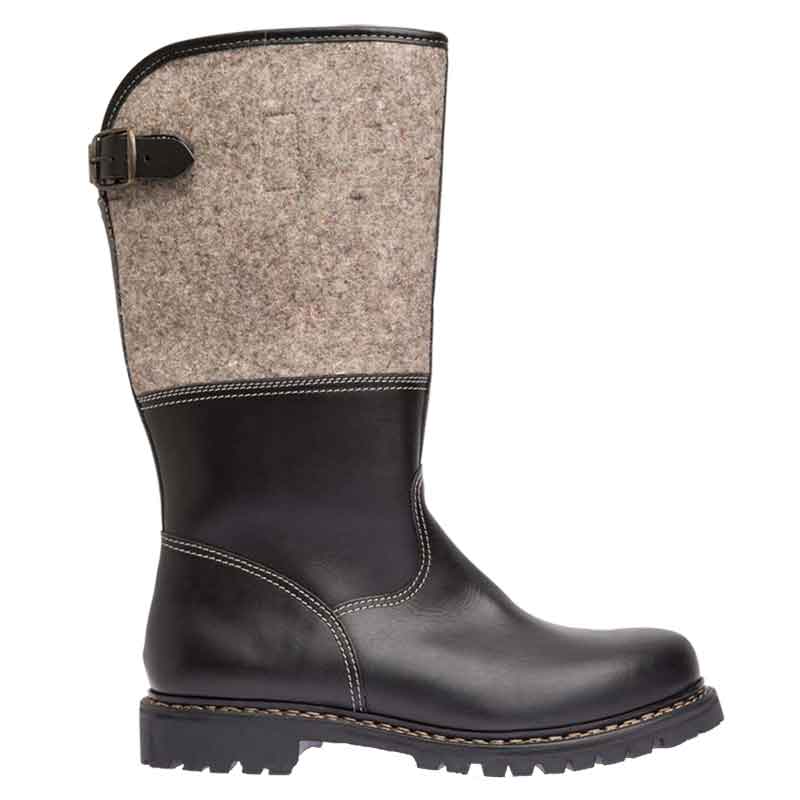 Filzschaftstiefel Salober schwarz