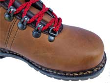 schoenberg-detail Fliegerpelzstiefel warmer Winterstiefel mit Lammfell