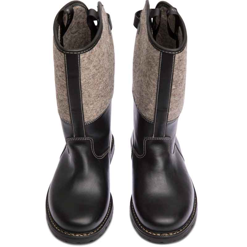 Filzschaftstiefel Salober schwarz