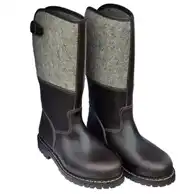 Jagdschuhe zwiegenähte Filzschaftstiefel