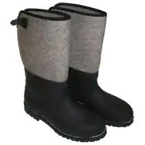 Zwiegenähte Filzschaftstiefel